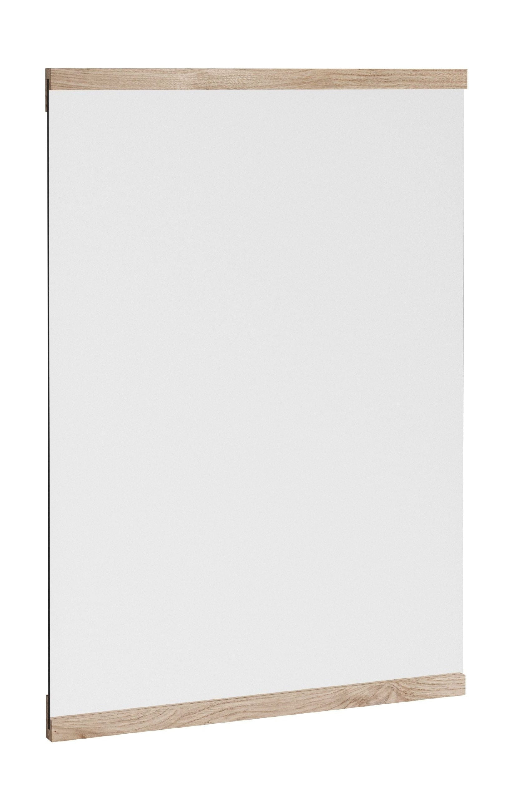 Moebe Rektangulär väggspegel 43,3x30 cm, ek