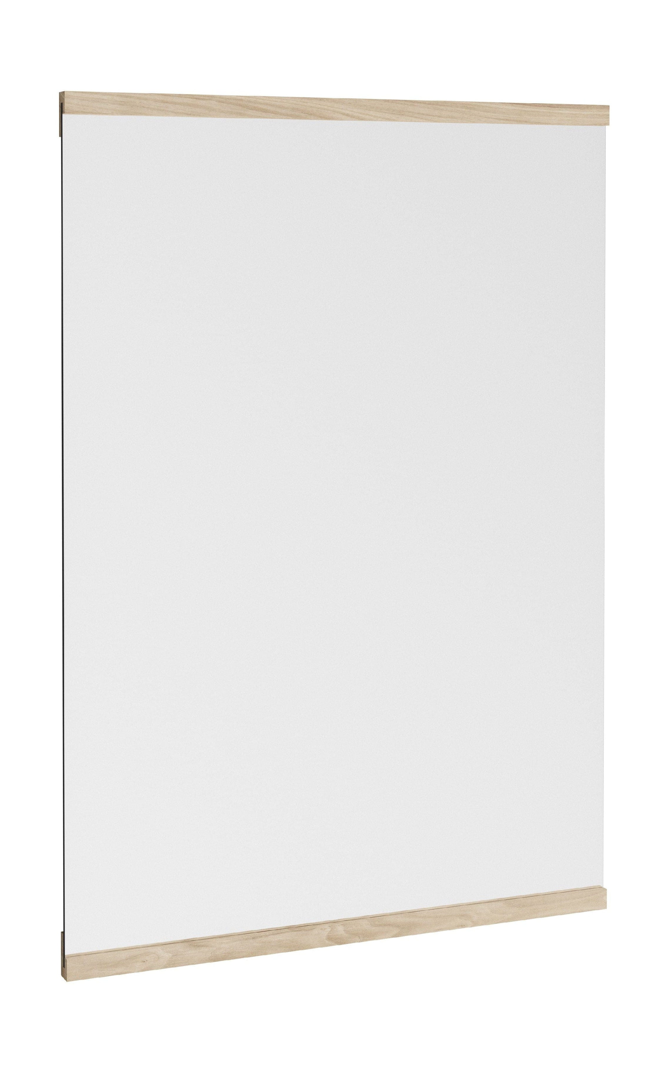 Moebe Rektangulär väggspegel 71,9x50 cm, aska
