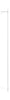 Moebe Sheveling System/Wall Sheveling Clothing Bar 85 cm, White