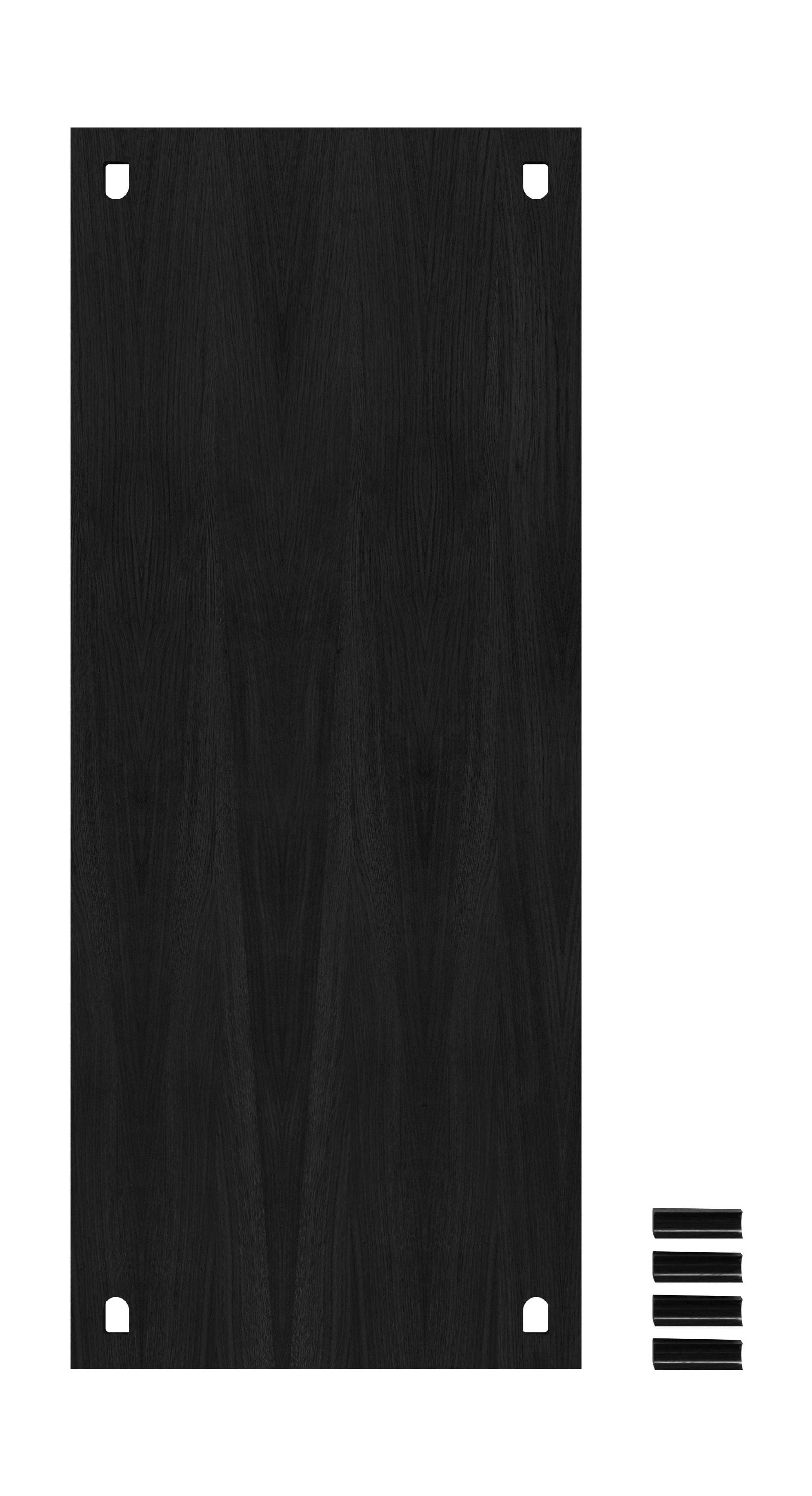 Moebe Sheling System/Wall Sheling Shelf 85x35 cm, svart