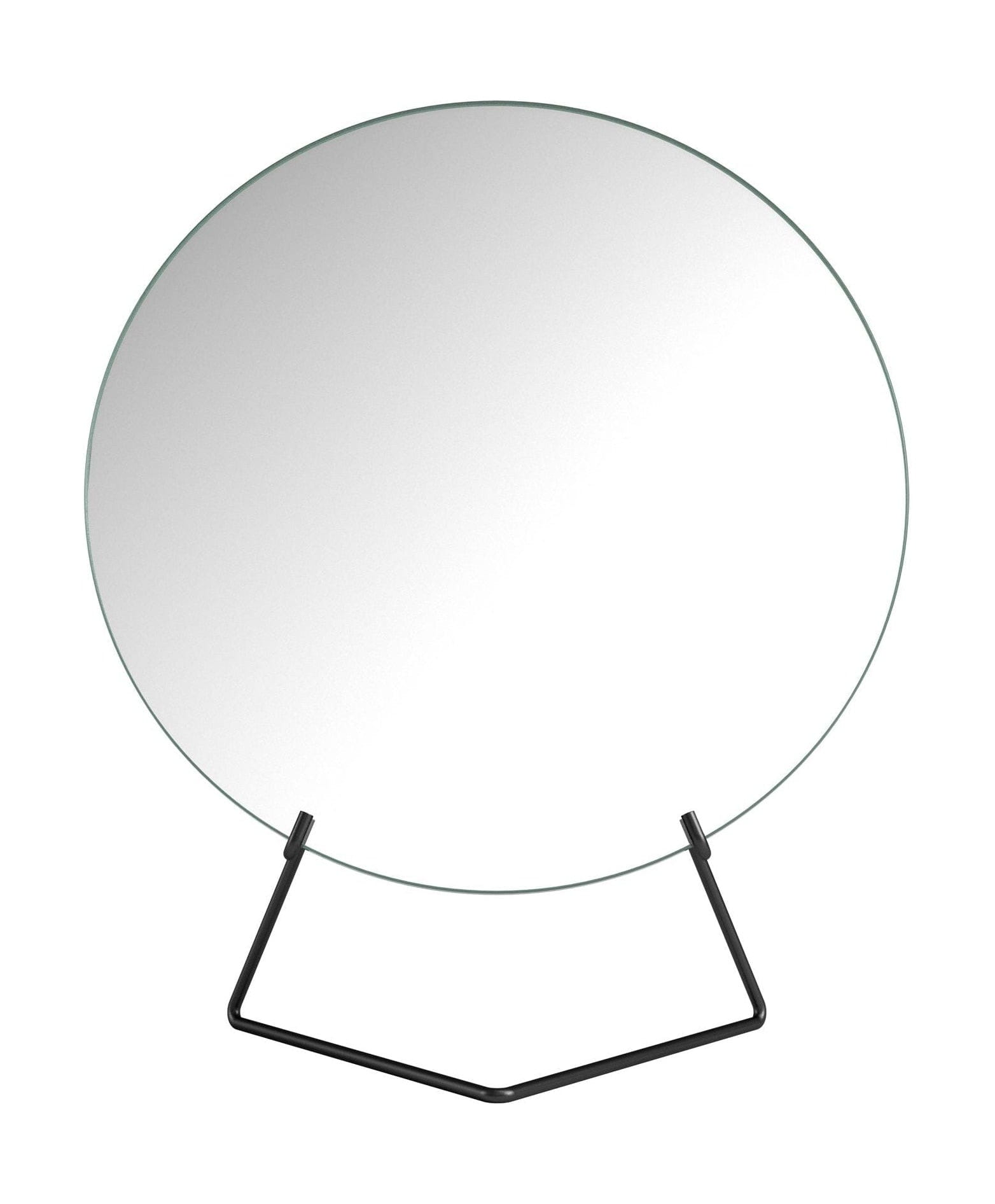 Moebe Standing Mirror Spejl Ø30 Cm, Sort