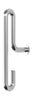 Moebe Wall Hook 2 Stk. Lille, Chrome