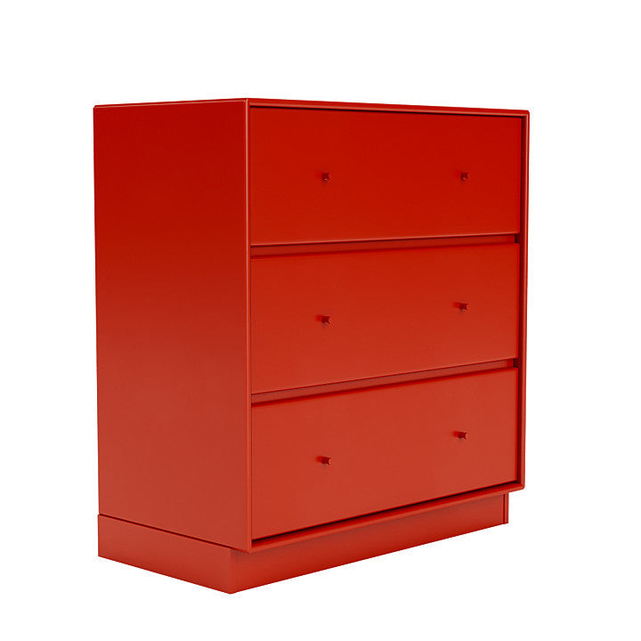 Montana Carry Dresser med 7 cm uttag, Rose Red