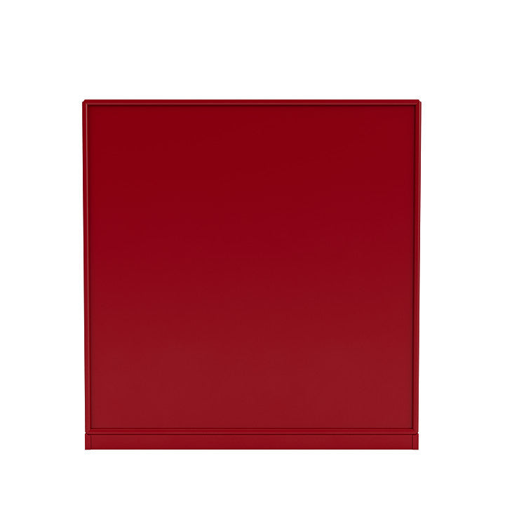 Montana Compile dekorativ hylla med 3 cm sockel, rödbetor röd