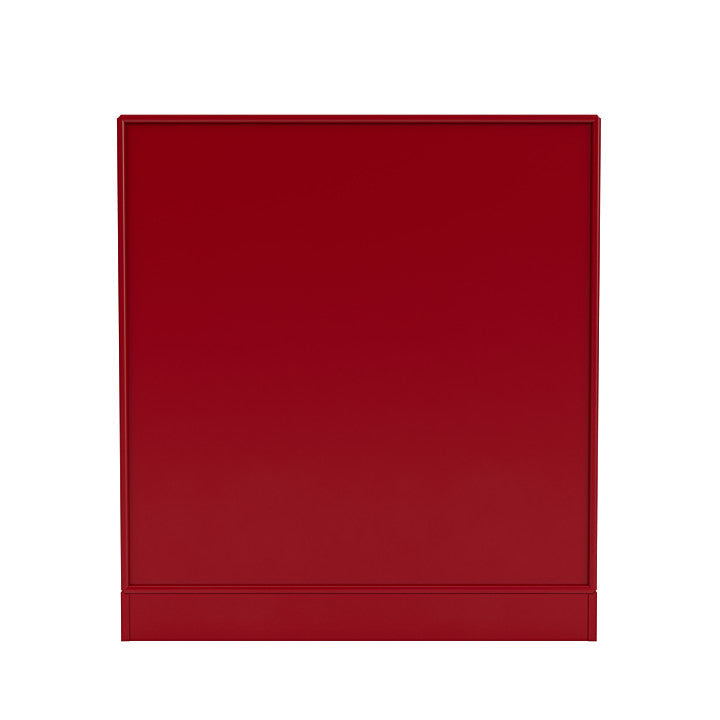 Montana Compile dekorativ hylla med 7 cm sockel, rödbetor röd