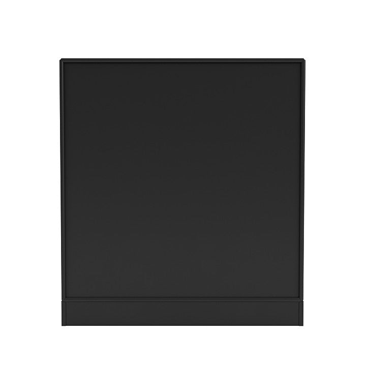 Montana Compile dekorativ hylla med 7 cm sockel, svart