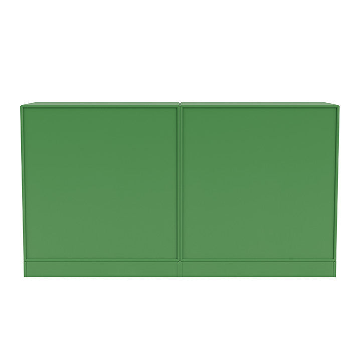 Montana par breda skänk med 7 cm piedestal, persilja grön