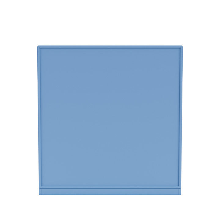Montana täckskåp med 3 cm piedestal, azurblå blått