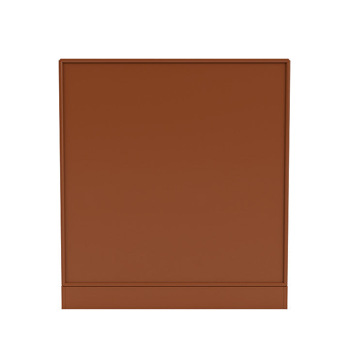 Montana täckskåp med 7 cm uttag, hasselnötbrunt