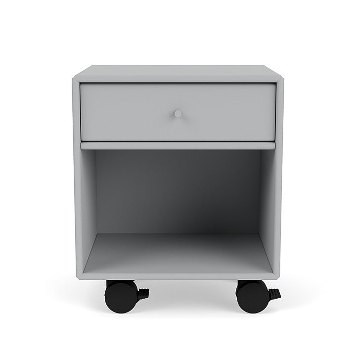 Montana Dream Bedside Table With Wheels, Fjord
