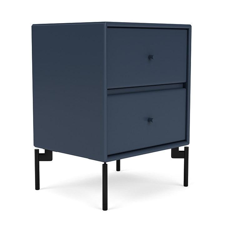 Montana Operation Drawing Table With Ben, Juniper Blue/Black