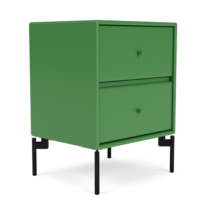 Montana Operation Drawing Table With Ben, Parsley Green/Black