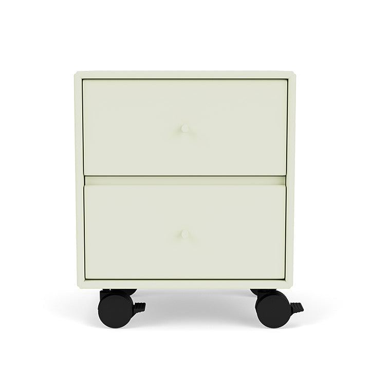 Montana Operation Drawing Table With Wheels, Pomelo Green