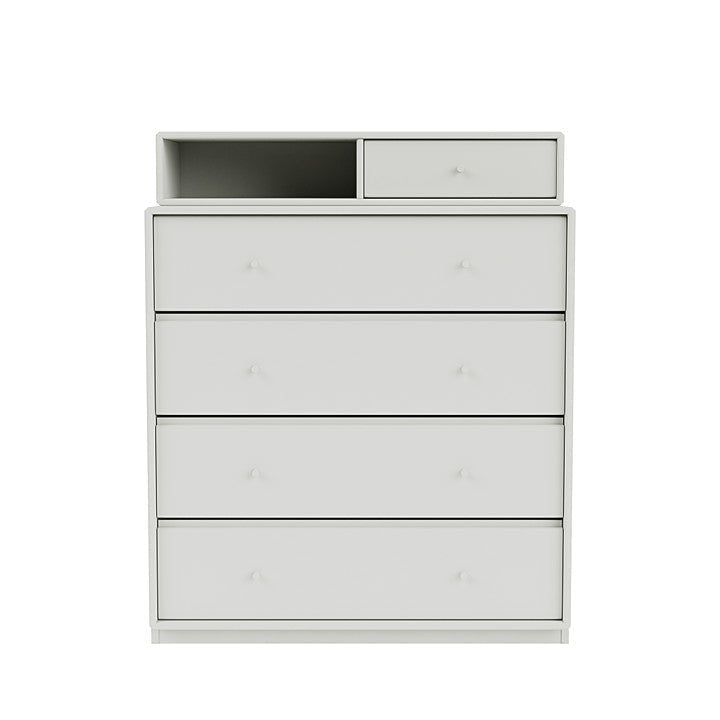Montana Keep Bre of Drawers med 3 cm piedestal, Nordic White