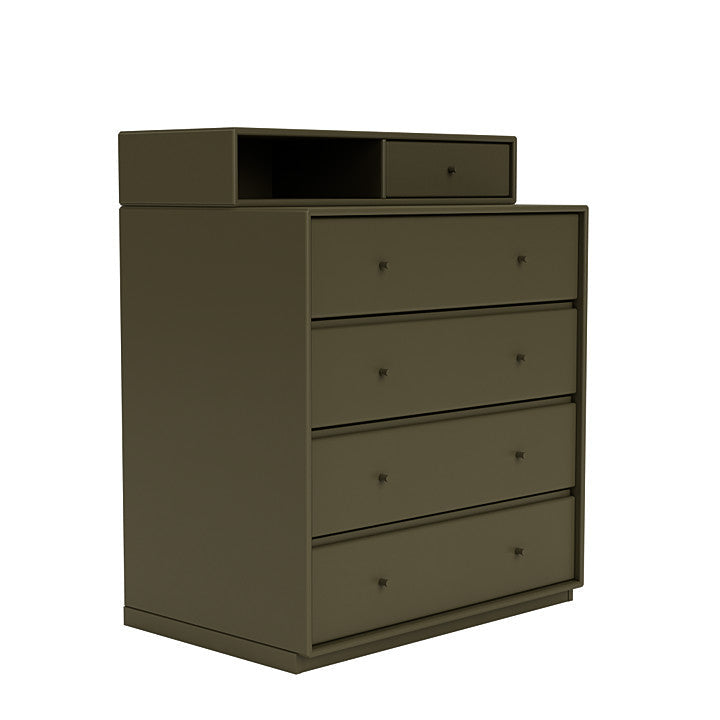 Montana Keep Bre of Drawers med 3 cm uttag, oregano grön