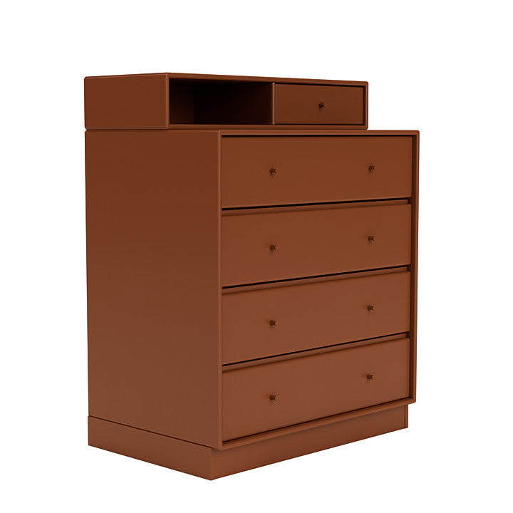 Montana Keep Bre of Drawers med 7 cm sockel, hasselnötbrun