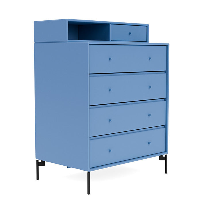 Montana Keep Bre of Drawers With Ben, Azure Blue/Black