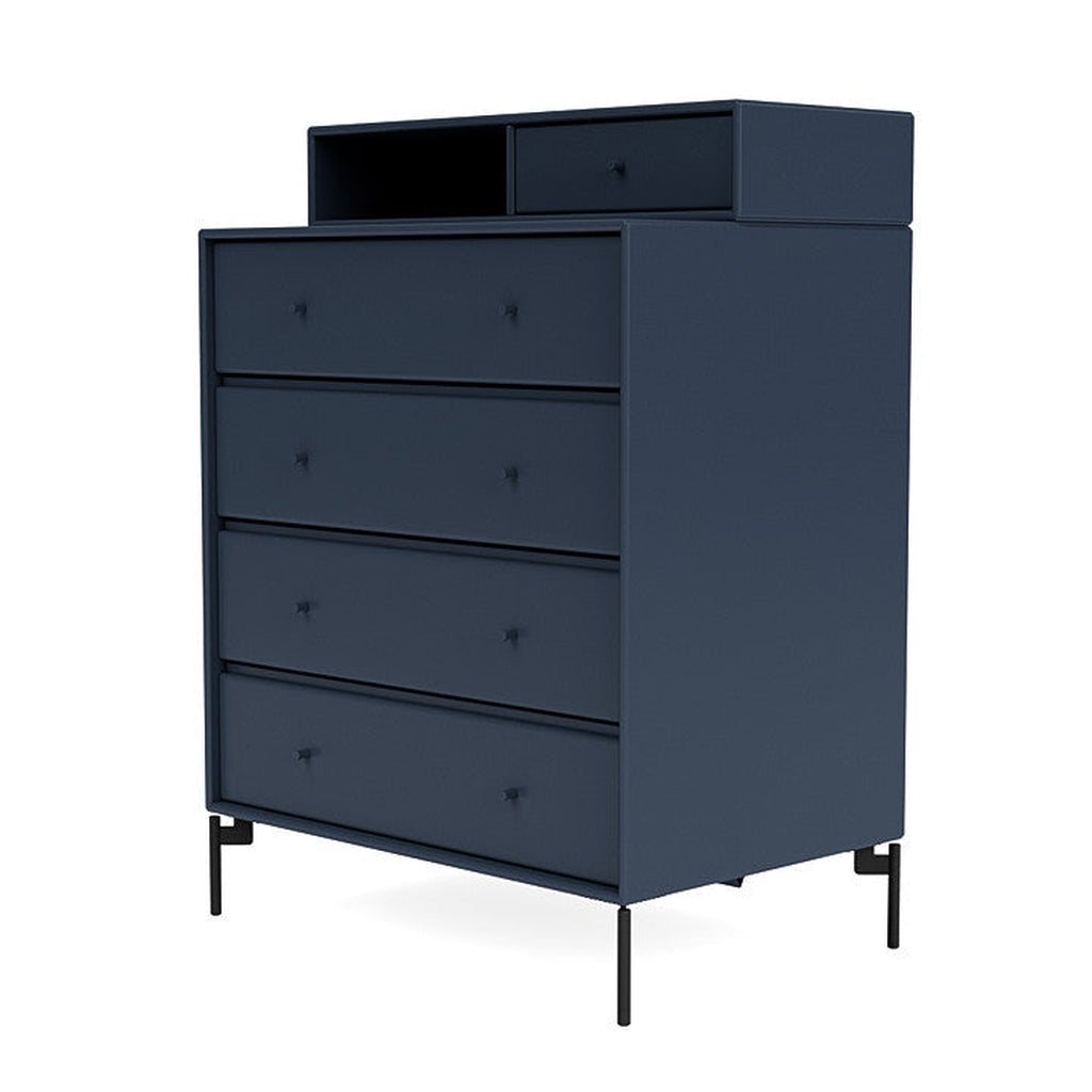 Montana Keep Bre of Drawers With Ben, Juniper Blue/Black