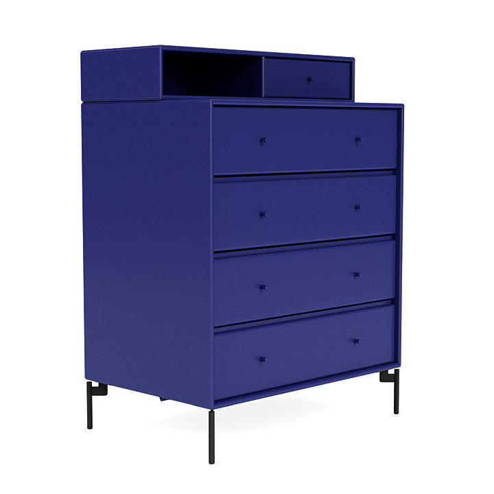 Montana Keep Bre of Drawers With Ben, Monarch Blue/Black