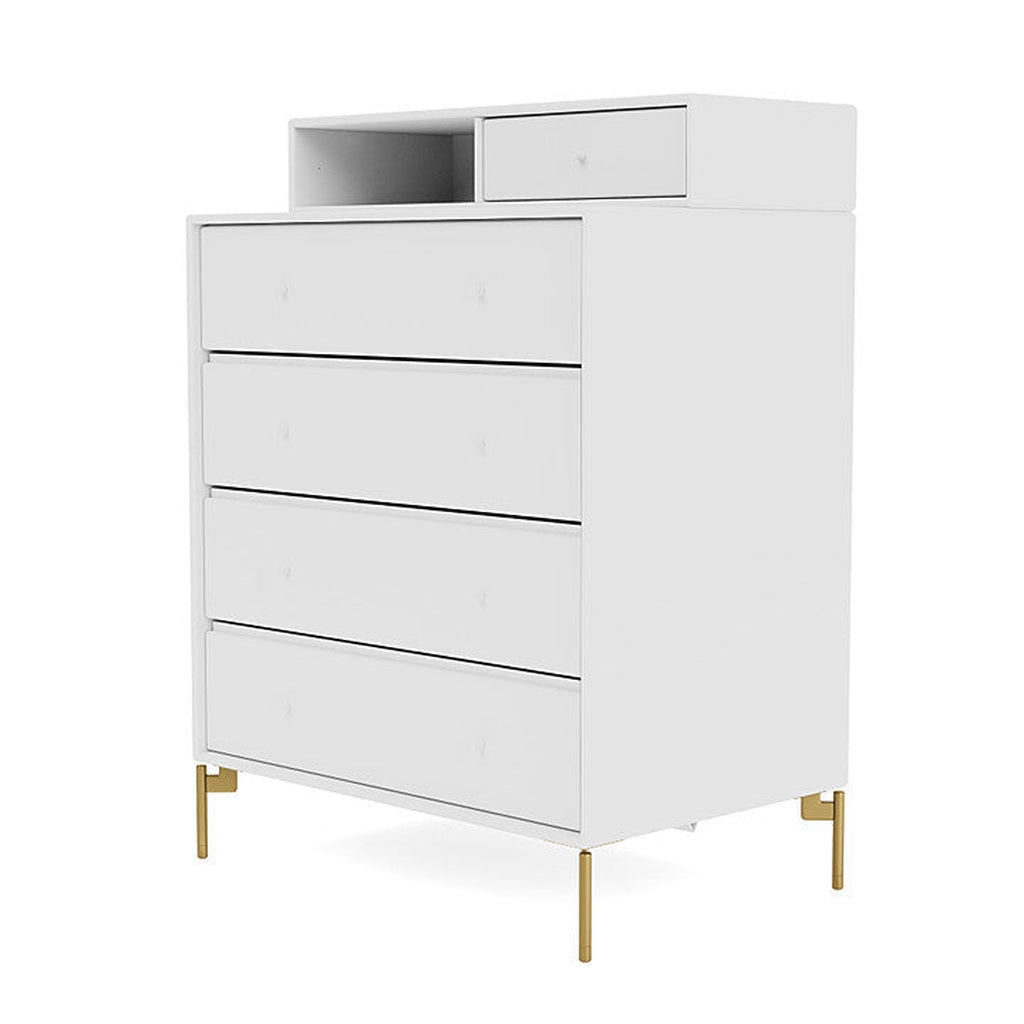 Montana Keep Bre of Drawers With Ben, New White/Brass