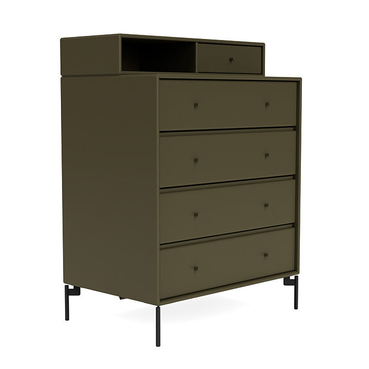 Montana Keep Bre of Drawers With Ben, Oregano Green/Black