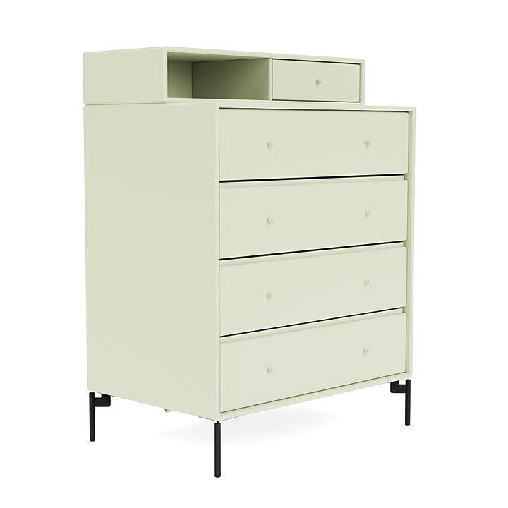 Montana Keep Bre of Drawers With Ben, Pomelo Green/Black