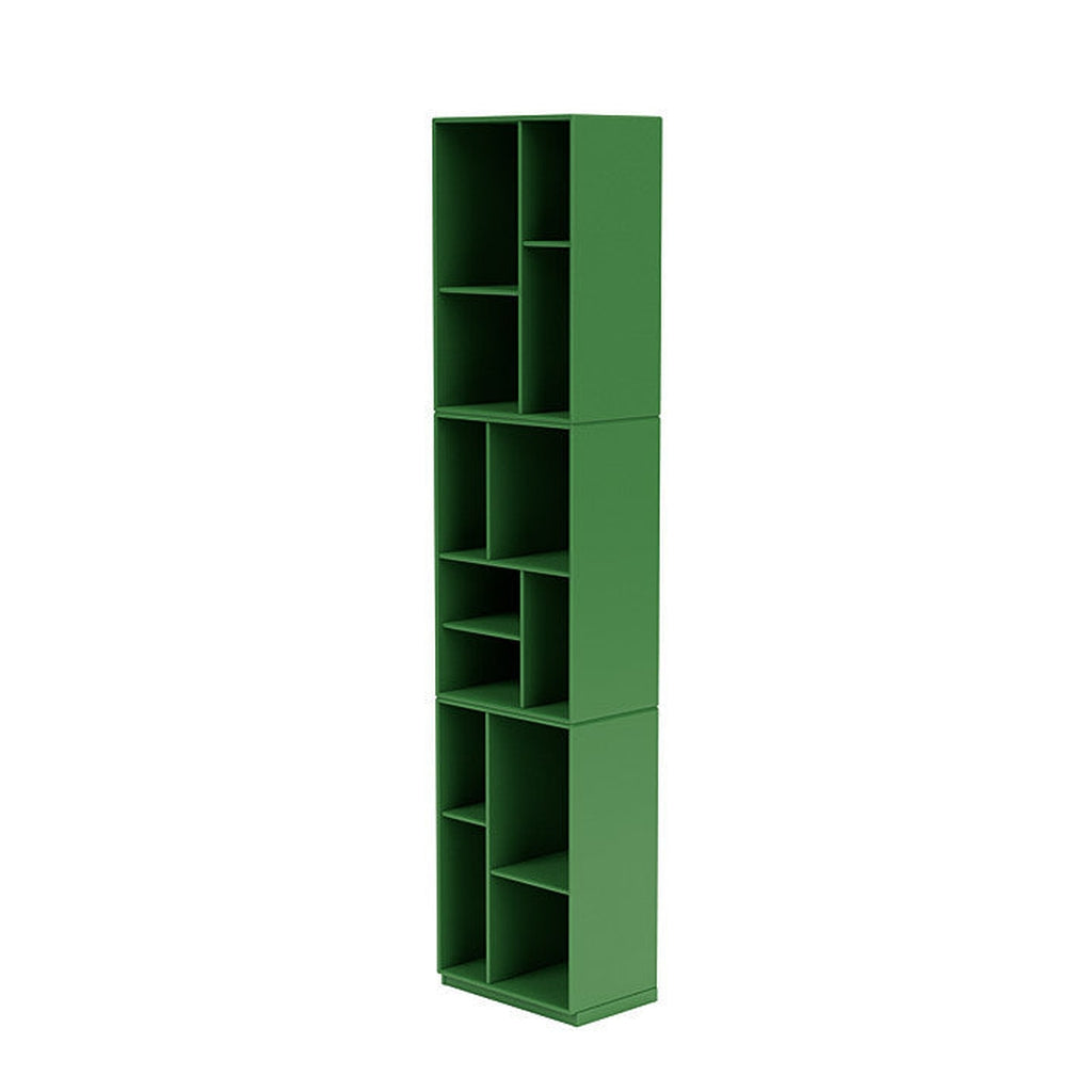 Montana Loom Smal Bookhelf med 3 cm uttag, persilja grön