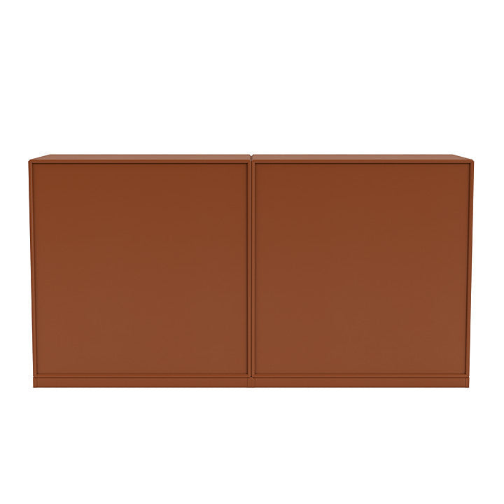 Montana Pair Classic Sideboard med 3 cm sockel, hasselnötbrunt