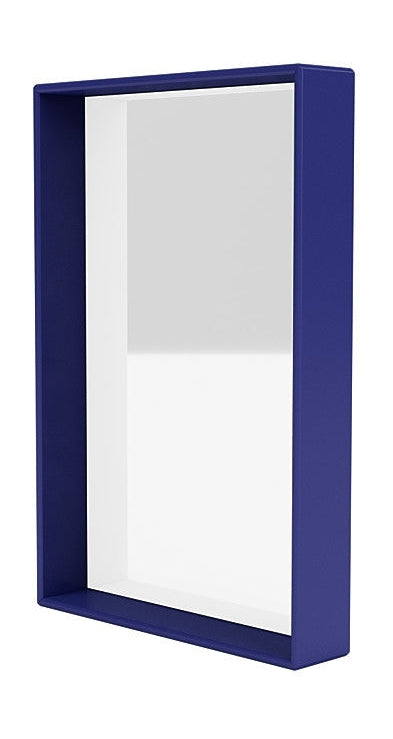 Montana Shelfie Mirror med hyllan, monarkblå