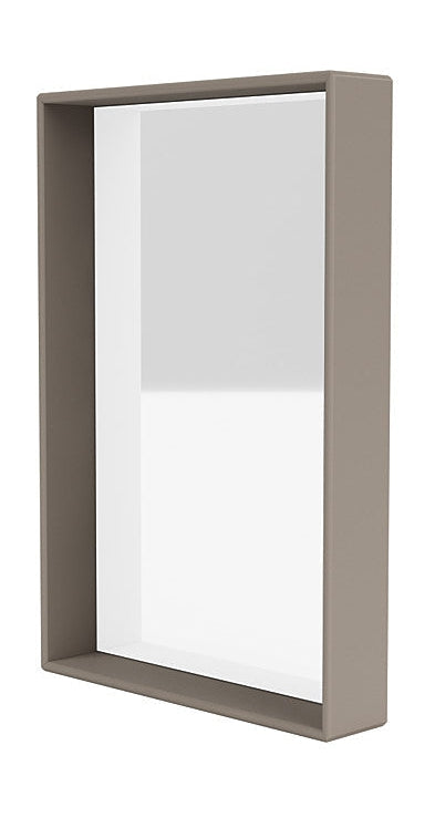 Montana Shelfie Mirror med hyllan, tryffelgrå