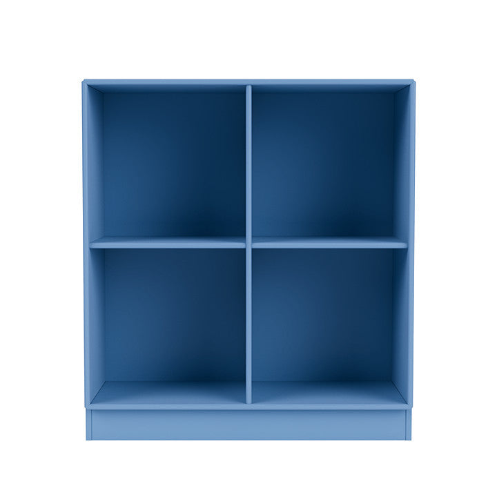 Montana Show Bookhelf med 7 cm piedestal, azure blå