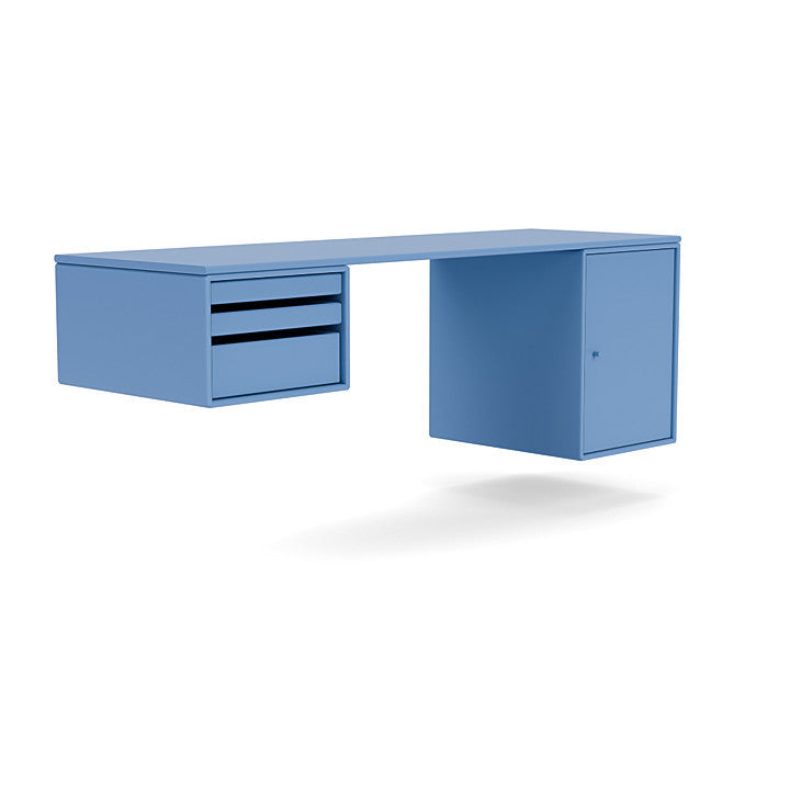 Montana Workshop Desk med upphängningsfäste, Azure Blue