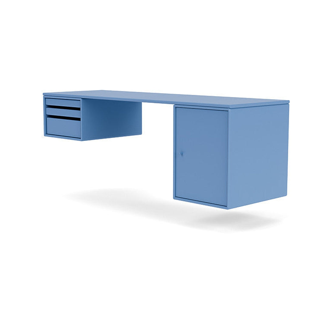 Montana Workshop Desk med upphängningsfäste, Azure Blue