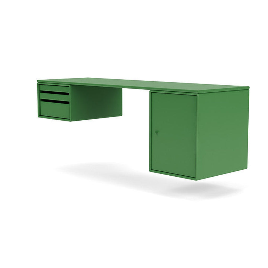 Montana Workshop Desk med upphängningsfäste, persilja green