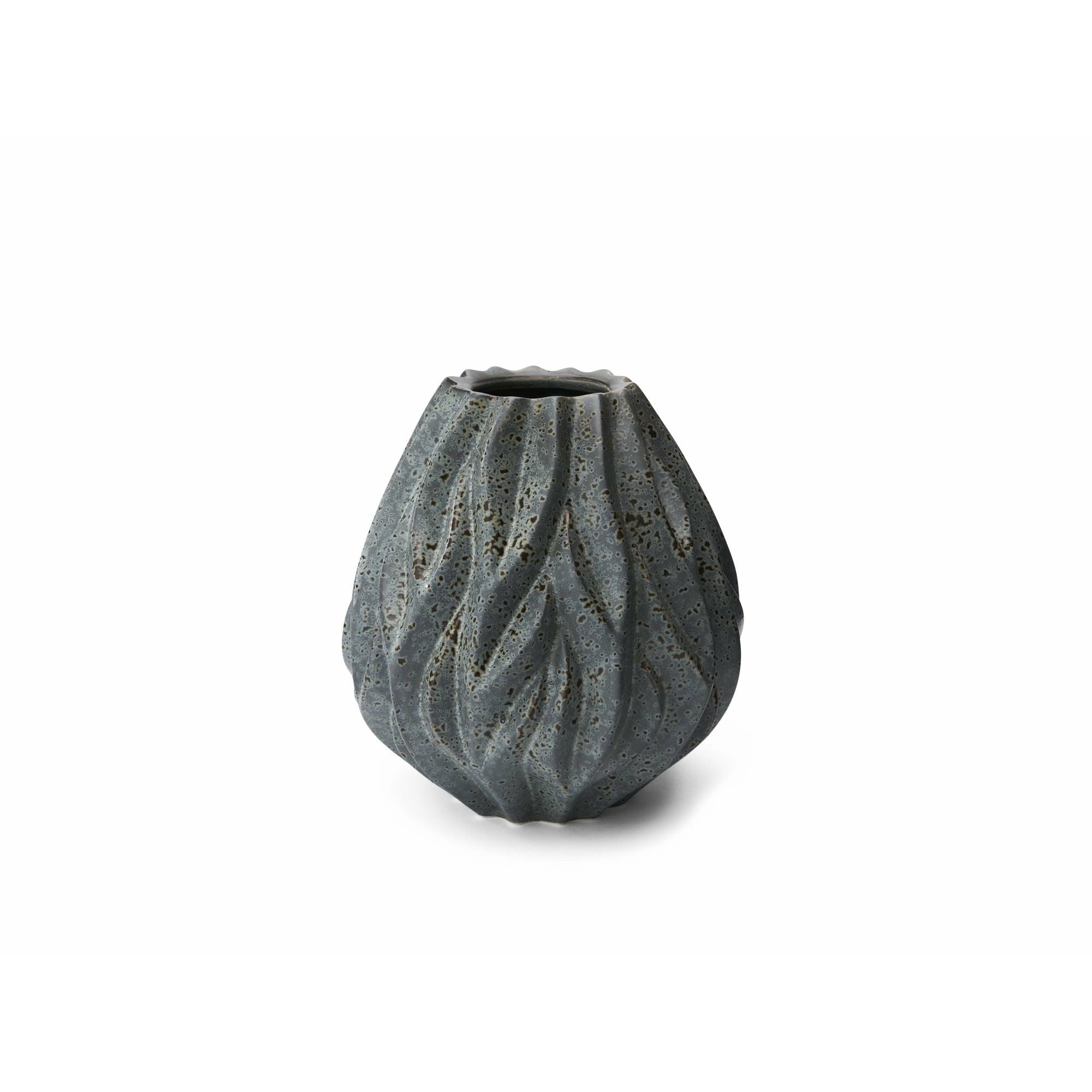 Morsø Flame Vase Gray, 19 cm