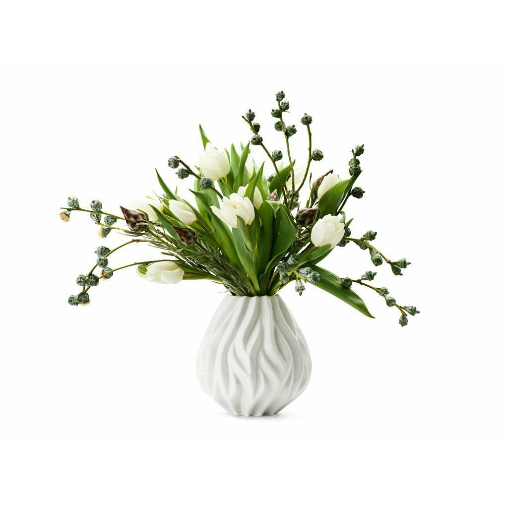 Morsø Flame Vase White, 15 cm