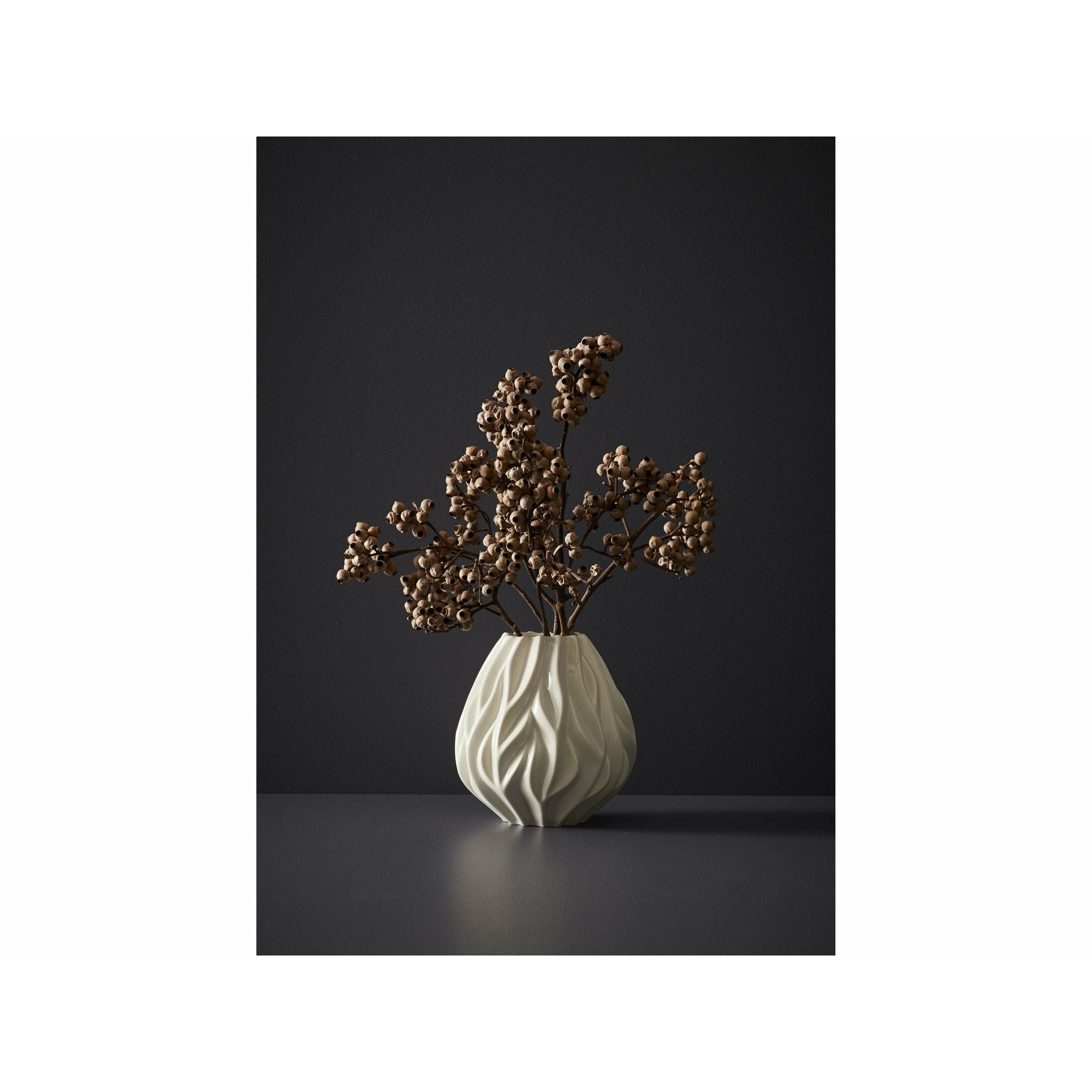 Morsø Flame Vase White, 19 cm