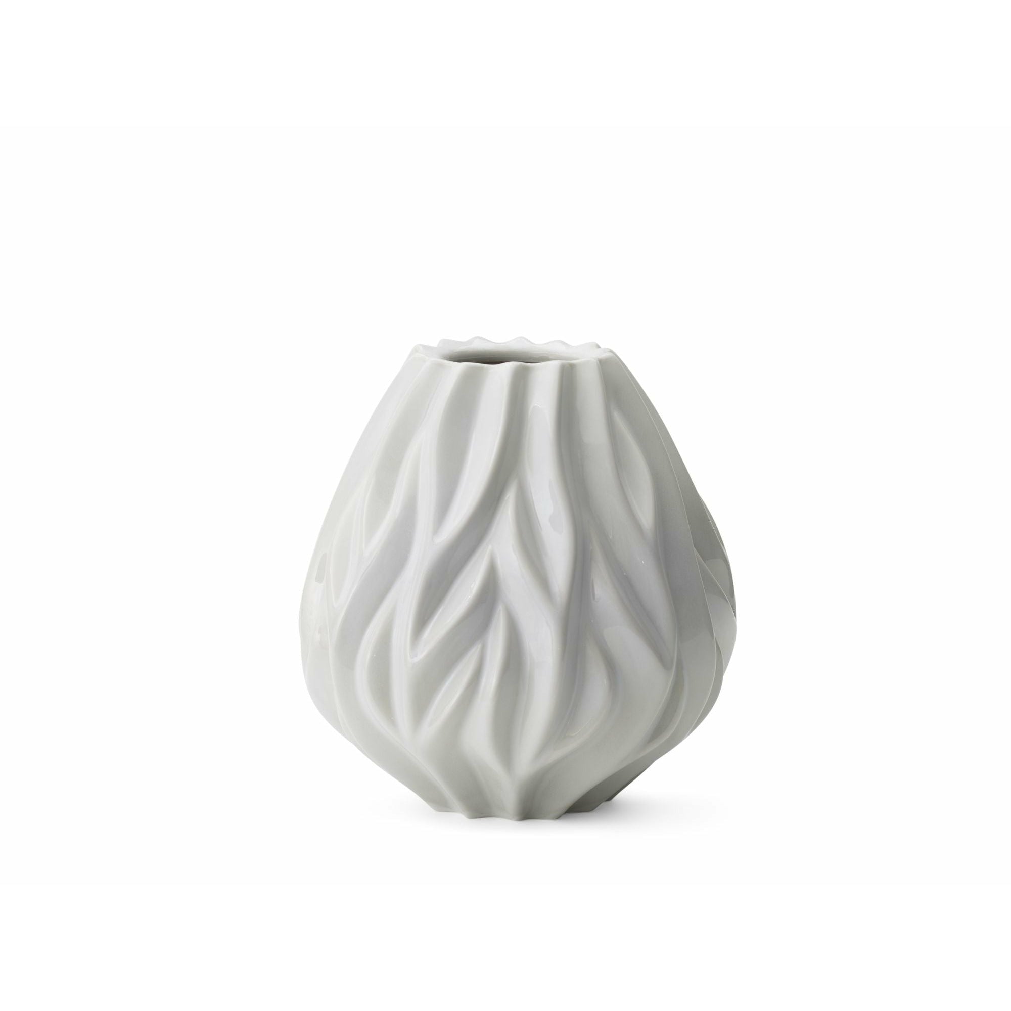 Morsø Flame Vase White, 19 cm