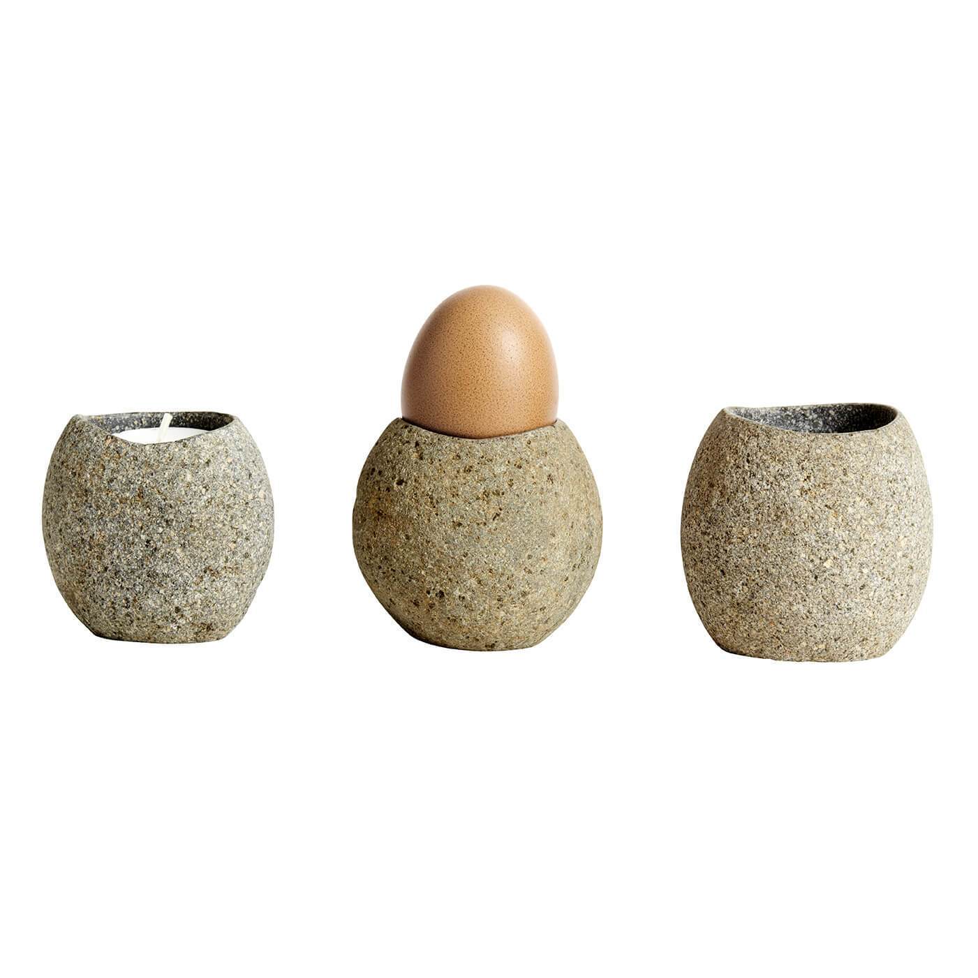 Muubs Valley Egg Cup Riverstone, 7cm