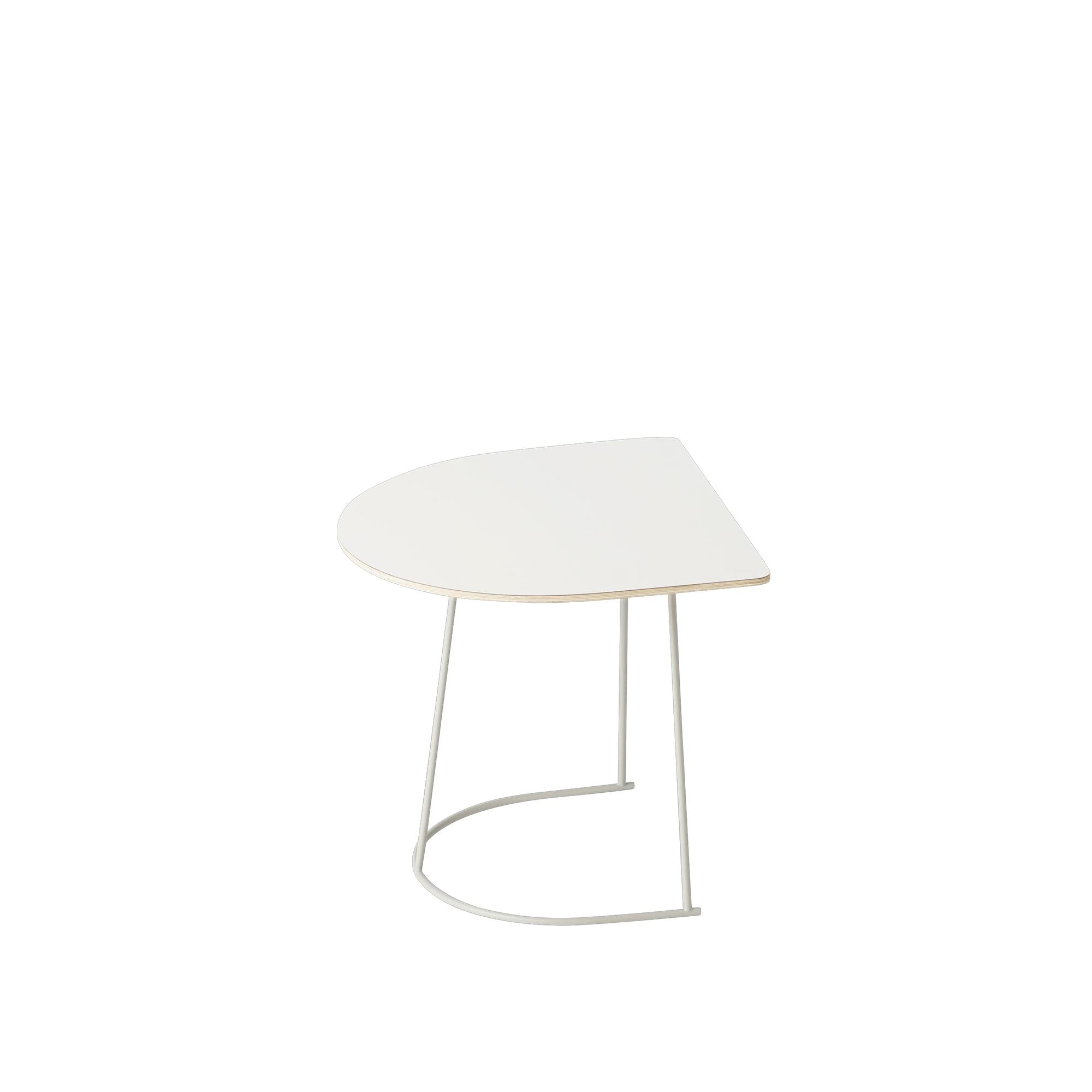 Muuto Airy Cafebord Halveret, Off-white