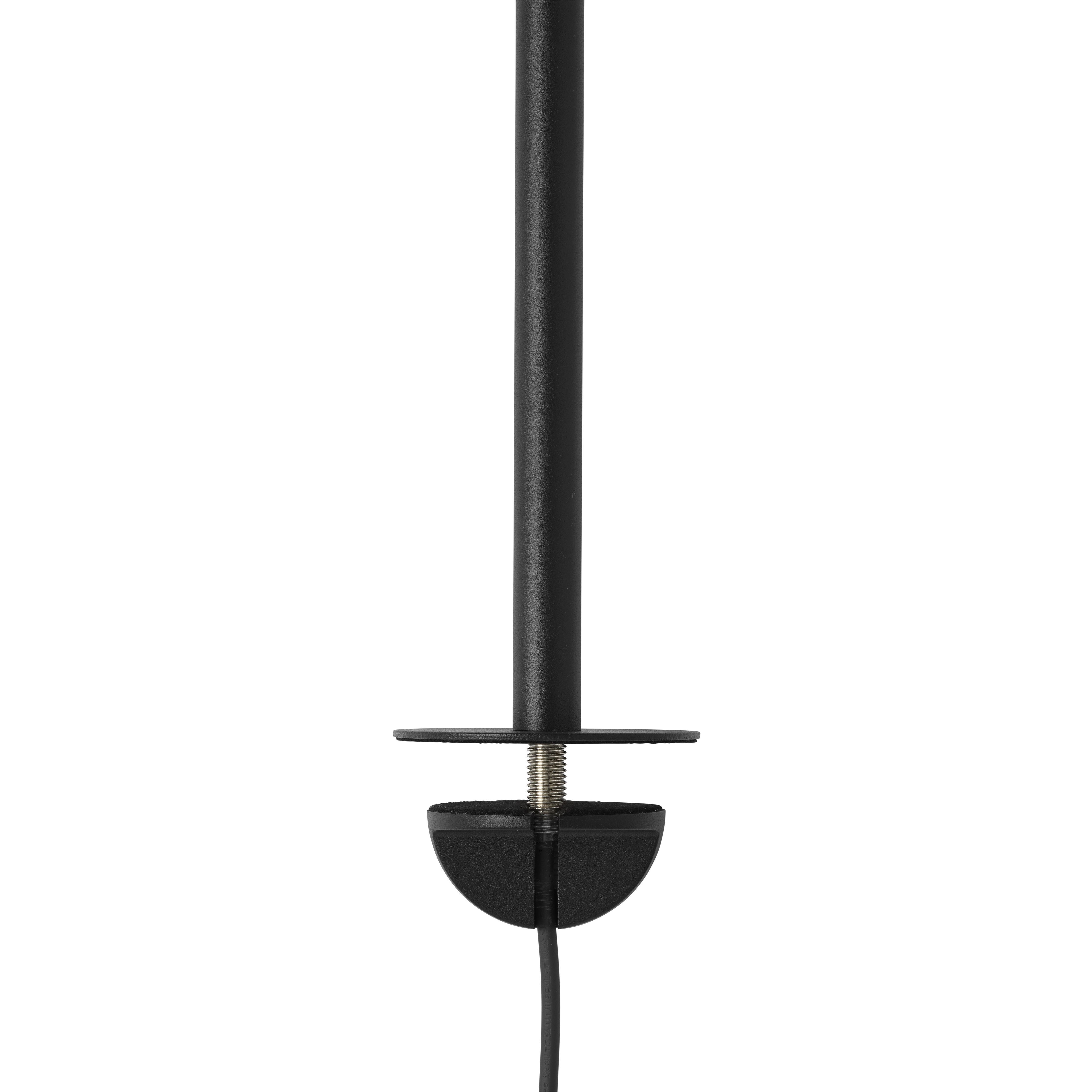 Muuto Linjär systemmonterad lampa 23x36 cm, svart