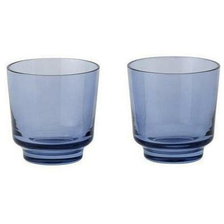 Muuto Raise Vandglas 2 Stk. 20 Cl, Mørkeblå