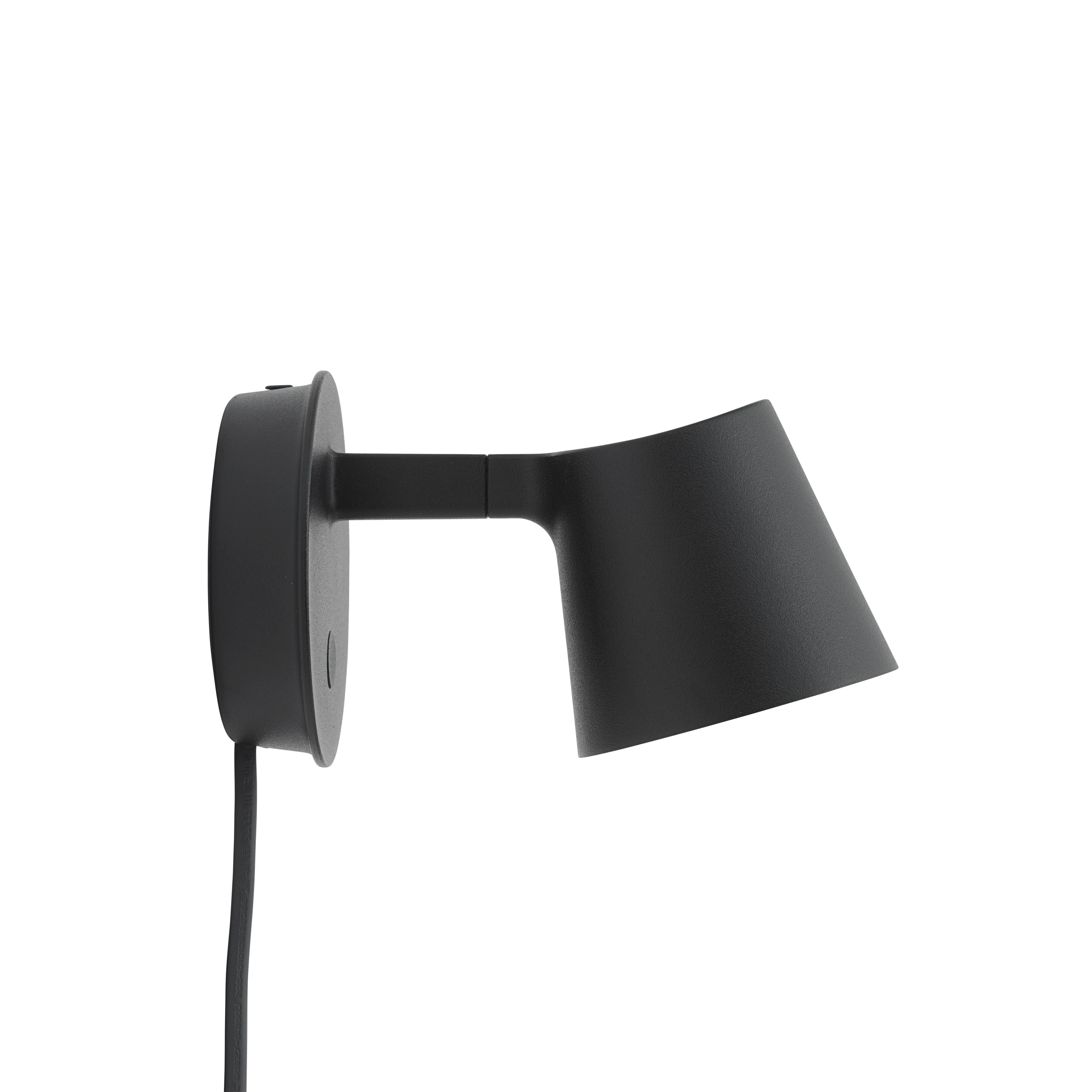 Muuto Tips LED -vägglampan, svart