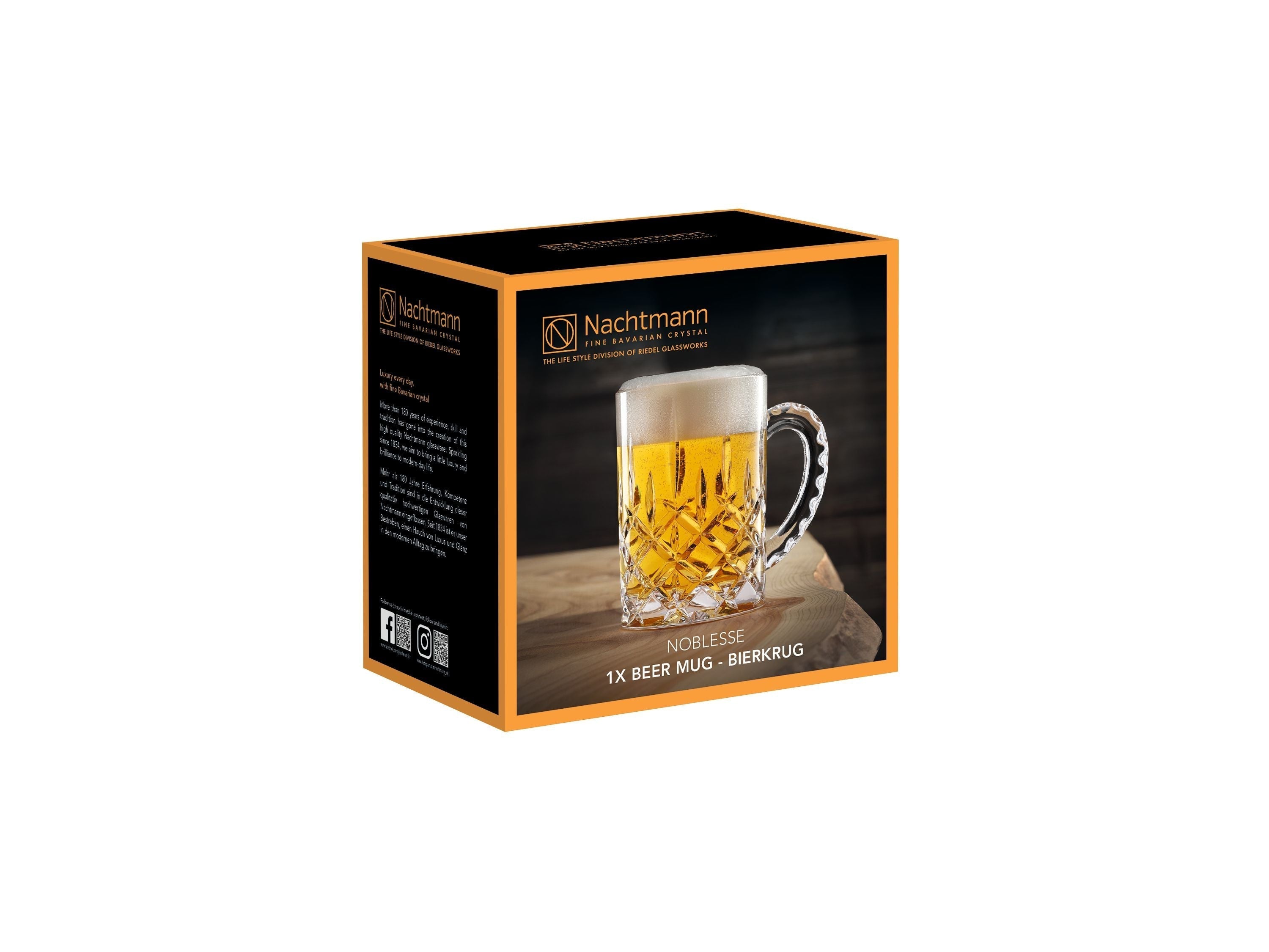 Nachtmann Noblesse Beer Mugs 600 ml