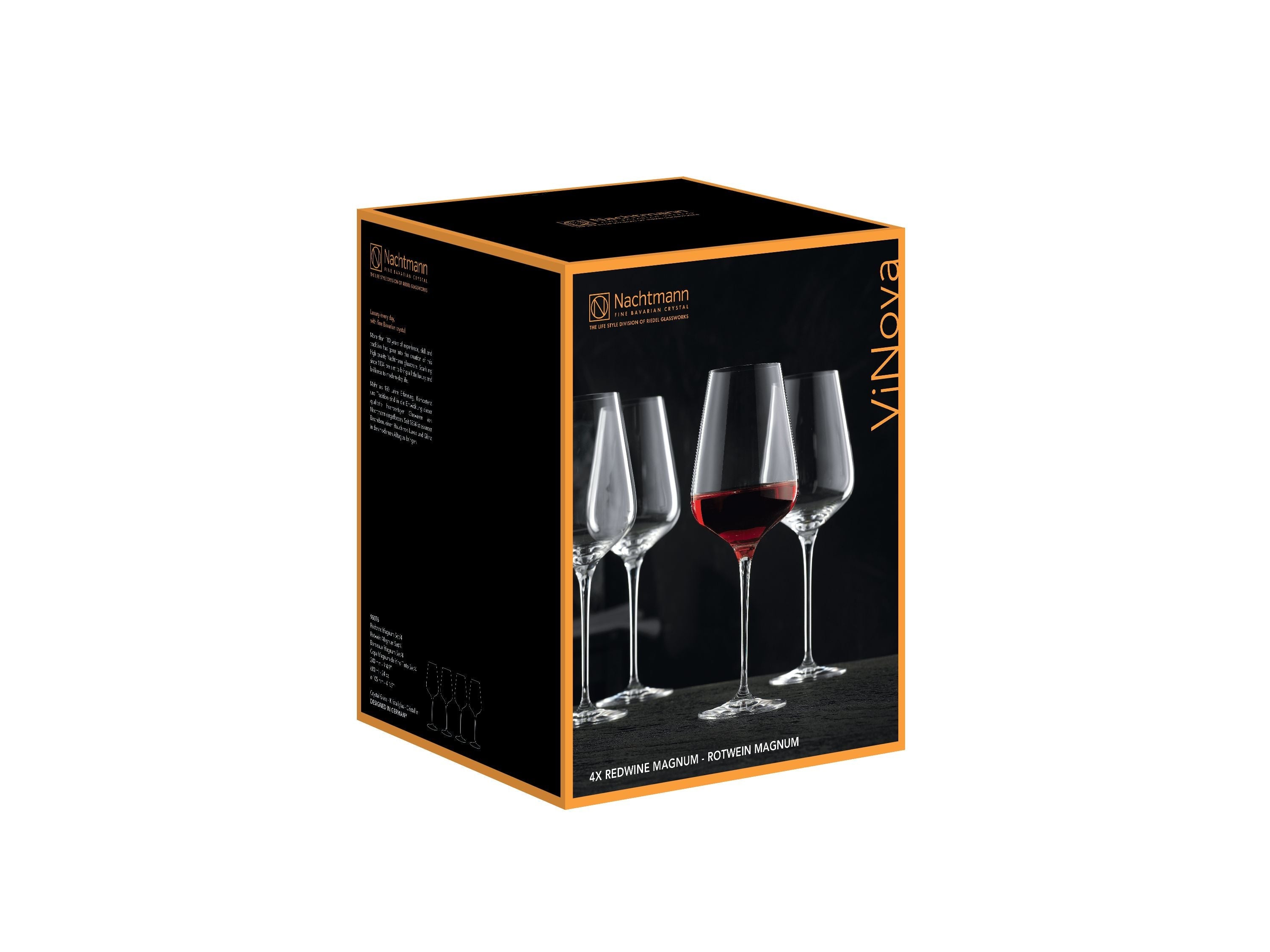 Nachtmann Vinova Bordeaux Glass 680 ml, 4 st.