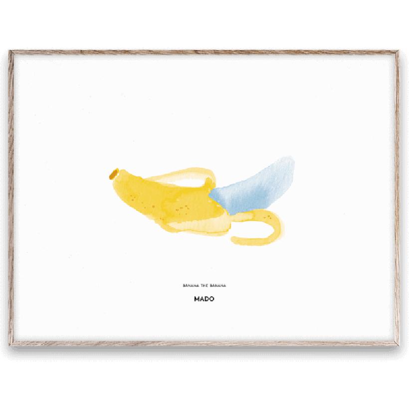 Paper Collective Banan bananaffischen, 30x40 cm
