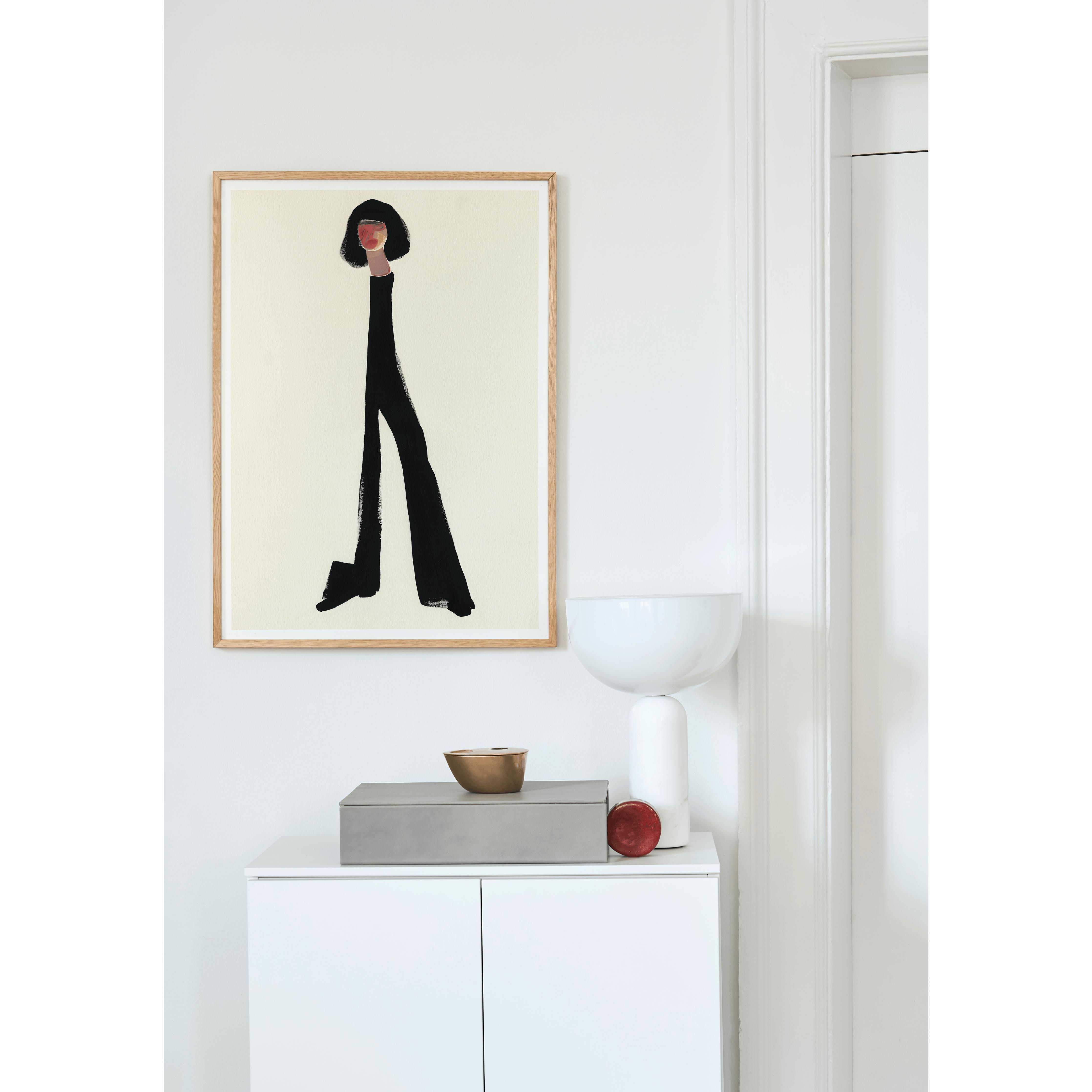 Paper Collective Black Pants Plakat, 50X70 Cm