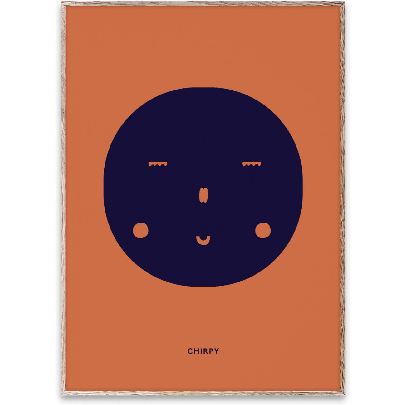 Paper Collective Chirpy Feeling Plakat, 50X70 Cm