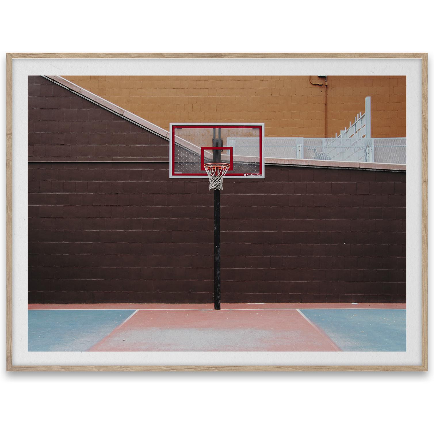 Paper Collective Cities of Basketball 07, New York Poster, 30x40 cm