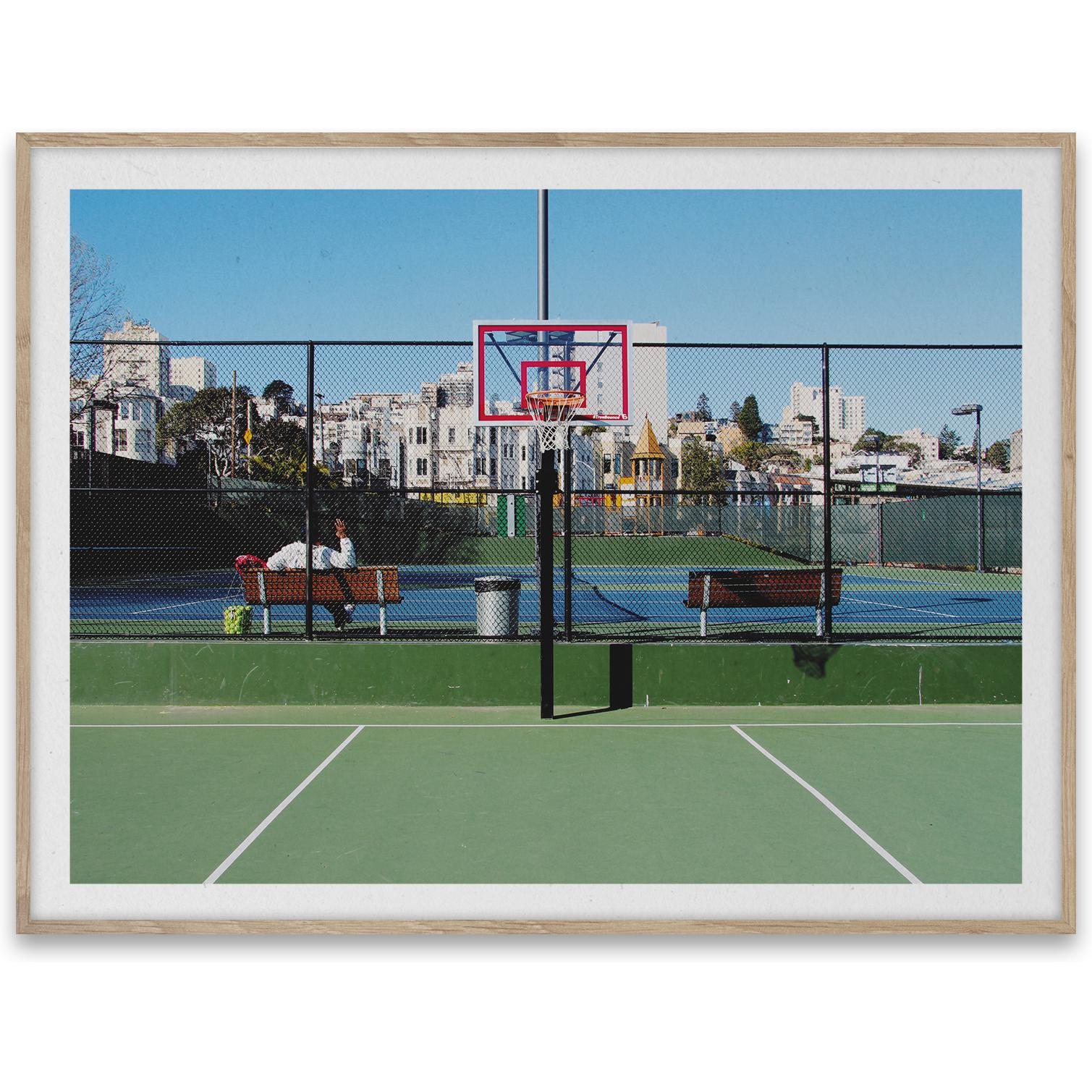 Paper Collective Cities Of Basketball 09, San Francisco Plakat, 30X40 Cm